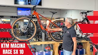 2024 KTM Macina Race SX 10 eBike Vorstellung Kaufberatung  19 kg SX Motor [upl. by Chemarin]