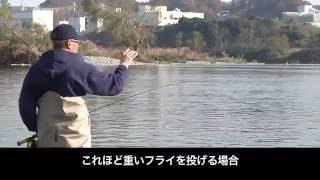 Skagit Casting demonstrated by Ed Ward Part 1 [upl. by Gambrell]