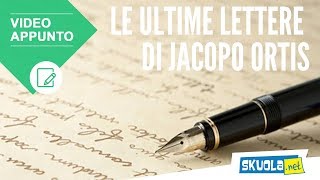 Foscolo Le ultime lettere di Jacopo Ortis [upl. by Eedebez]