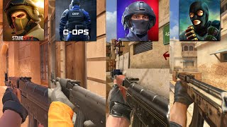 I Compared The Best LIKE CS2 GAMES On Mobile [upl. by Yorick]