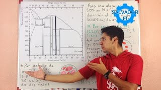 Proceso de Solidificación en Diagrama de fases NiSn  Metalurgia  Salvador FI [upl. by Ranson]