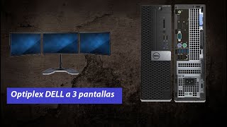 DELL Optiplex 7050 3 Pantallas en [upl. by Eniloj594]