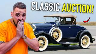 I BOUGHT A CAR FROM A CLASSIC CAR AUCTION [upl. by Doreen98]