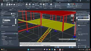 AUTOCAD PLANT 3D STRUCTURE [upl. by Oibaf]