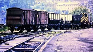 Shunter at Sowerby Bridge  1972 [upl. by Notsae]