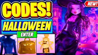 ⚠️New⚠️ ALL WORKING HALLOWEEN UPDATE CODES For Dress To Impress  Roblox DTI Codes 2024 [upl. by Ronnoc]