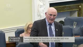 Senator Gerard Craughwell speech from 25 Sep 2024 [upl. by Nai464]