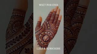 Easy simple diwali special stylish mehndi design  mehandi ka design  mehndi design mehandi new [upl. by Imak]