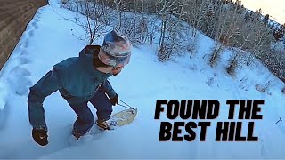 The Burton Throwback Snurfer Snowboard [upl. by Noswad]