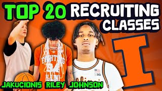 Meet The Recruits  Illinois  Top 20 College Basketball Recruiting Class Rankings [upl. by Rea]