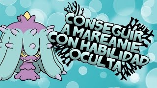 Tutorial Pokémon Sol y Luna Conseguir a Mareanie con Habilidad Oculta [upl. by Atiuqcaj]