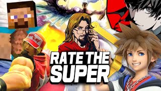 RATE THE SUPER Super Smash Bros Ultimate 2021 Edition [upl. by Tobit]