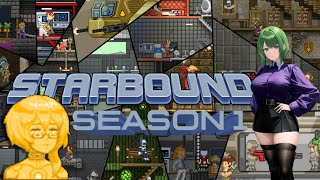 Episode 3 Hunting Grounds Hylotls and Mechs  OH MY  Starbound  Season 1  Casual Campaign [upl. by Silber]