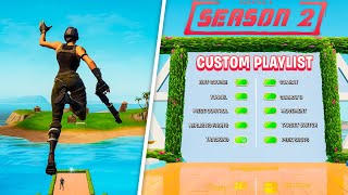 Season 2 WarmUp Map BIGGEST Training Map Fortnite Creative [upl. by Behre]