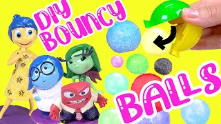 Inside Out 2 Movie DIY Memory Bouncy Balls with Dolls Crafts for Kids [upl. by Areehs382]