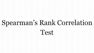 Spearmans Rank Correlation test  Hindi  commerce ugcnetcommerce assetofknowledge [upl. by Tyika]