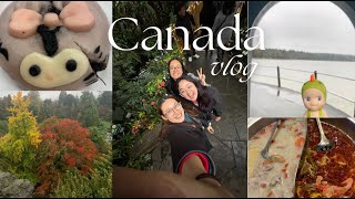 A autumn vlog to Canada 🍁  Stanley Park🏞 Bloedel Conservatory🦜 amp Eats🍱 [upl. by Mosenthal412]