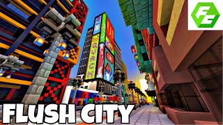 Minecraft City  Flush City World Tour [upl. by Anas]