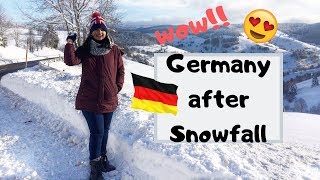 quotGermany after snowfallquot is all you want to see this winter  short video 2019 [upl. by Milore]