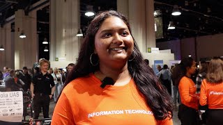 Metropolia at Studia fair – Student Ambassador Janani [upl. by Ettennaej]