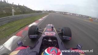 Max Verstappen vs Jos Verstappen exclusive onboard footage at Italia a Zandvoort 28062015 [upl. by Sida]