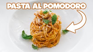 Spaghetti with Tomato Sauce Recipe » Classic Pasta Pomodoro [upl. by Ramej]