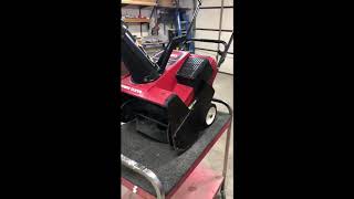 Toro 2450 Snowblower Surging [upl. by Awuhsoj]