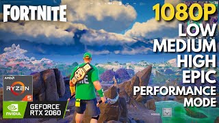 Fortnite  RTX 2060  Ryzen 5 5600  All Settings Tested [upl. by Anelle946]