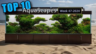 Top 10 High Tech Aquariums  Week 472024 [upl. by Aihtiekal]