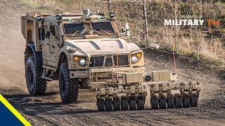 MRAP Vehicles In US Military  Military Vehicles [upl. by Ise]