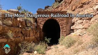 Exploring an Abandoned Railroad and the Johnson Canyon Tunnel [upl. by Deuno]