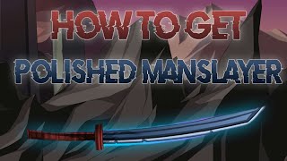 AQWHow To Get Polished Manslayer AQWorlds [upl. by Hniv]