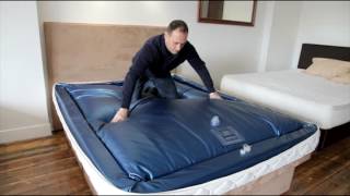 High amp Dry Waterbeds  How to Remove Air from a Waterbed Mattress [upl. by Notnarb]