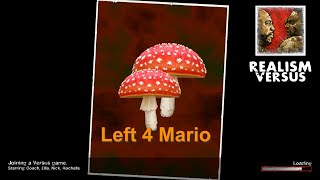 LEFT 4 DEAD 2  LEFT 4 MARIO  REALISM VERSUS [upl. by Ellerud]