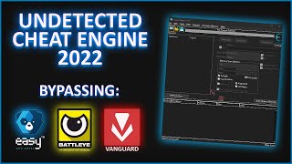 Undetected Cheat Engine  Driver  2023  Bypass Anticheats BE  EAC  VGK [upl. by Hershel274]