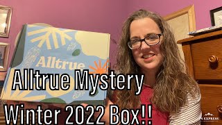 Alltrue  Causebox Winter 2022 unboxing Mystery unboxing [upl. by Ennaj]