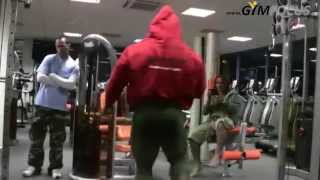 Kai Greene Training in Slovakia May 2010 Part 2 [upl. by Hanala]