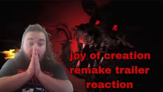 joy of Creation remake trailer reaction [upl. by Suhpoelc]