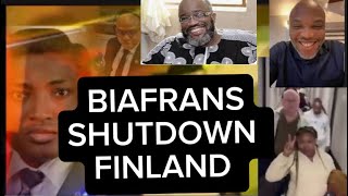 BIAFRANS SHUTDOWN FINLAND P SQUARE REPORTEDLY JOIN OTHER ARTISTS SIMON EKPA BRIEFED [upl. by Esyak]