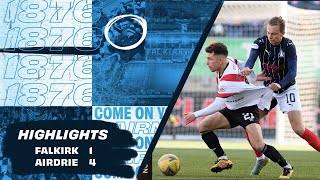 Falkirk 14 Airdrie  Highlights [upl. by Kire63]