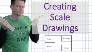 How to Make a Scale Drawing  7th Grade  Simplifying Math [upl. by Mackie]