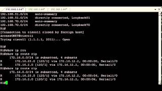 Chapter 4 Lab 41 Redistribution Between RIP and OSPF  Step 3 [upl. by Seavir]