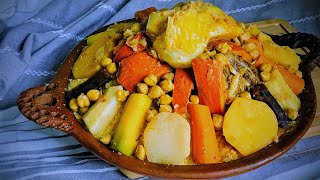 Couscous à lagneau et légumes de saison [upl. by Elicia]