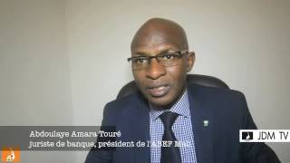 Touré A Abdoulaye juriste de banque [upl. by Yanehc]