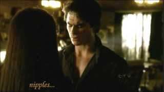 Damon amp Elena Sexual Tension [upl. by Dorina]