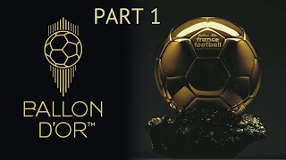 Golden Ball Winners 19562023 Goals amp Skills PART 1 [upl. by Blim865]