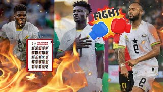 Black Stars Egya Dam🔥”Mohammed Kudus”Thomas Partey”Jordan Ayew”Fight over Captaincy Who deserves it [upl. by Barbur]