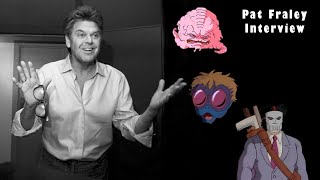 TMNT VOICEACTOR PAT FRALEY ON VOICING KRANG BAXTER AND CASEY JONES [upl. by Atteuqahs]