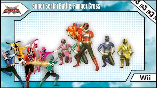 Super Sentai Battle  Ranger Cross  Shinkenger Episodes 3  Wii Games [upl. by Enidan]