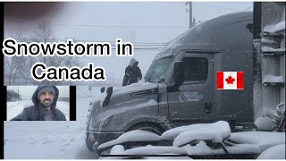 Snowstorm in Canada 🇨🇦 [upl. by Flint]